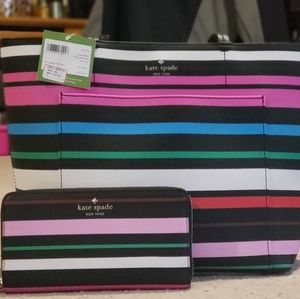 Kate Spade fiesta Tote/Wallet